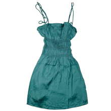 Load image into Gallery viewer, Nora Ruched Satin Dress
